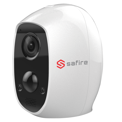 Safire IP Wifi Battery Camera, PIR detector, tot 3 maanden draadloos